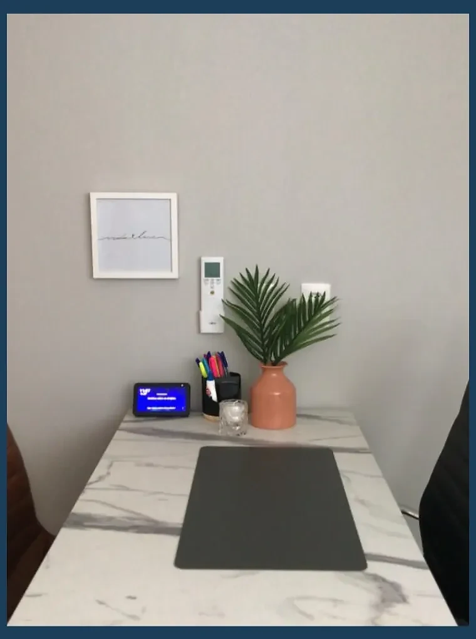 Mesa do consultório